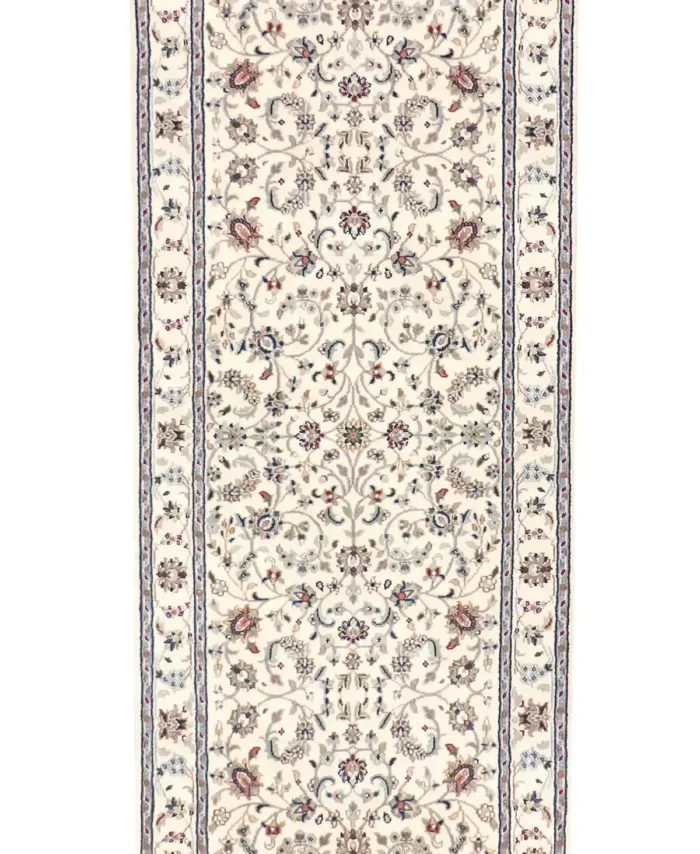 3 x 7 nain india wool area rug - pineville rug gallery - charlotte nc