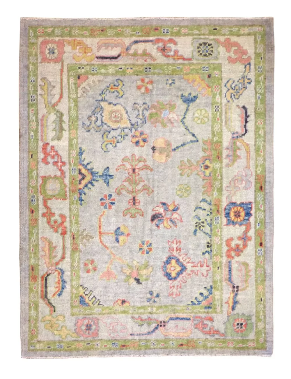 4 x 6 Oushak Turkish Oriental Area Rug for sale - pineville rug gallery - charlotte nc