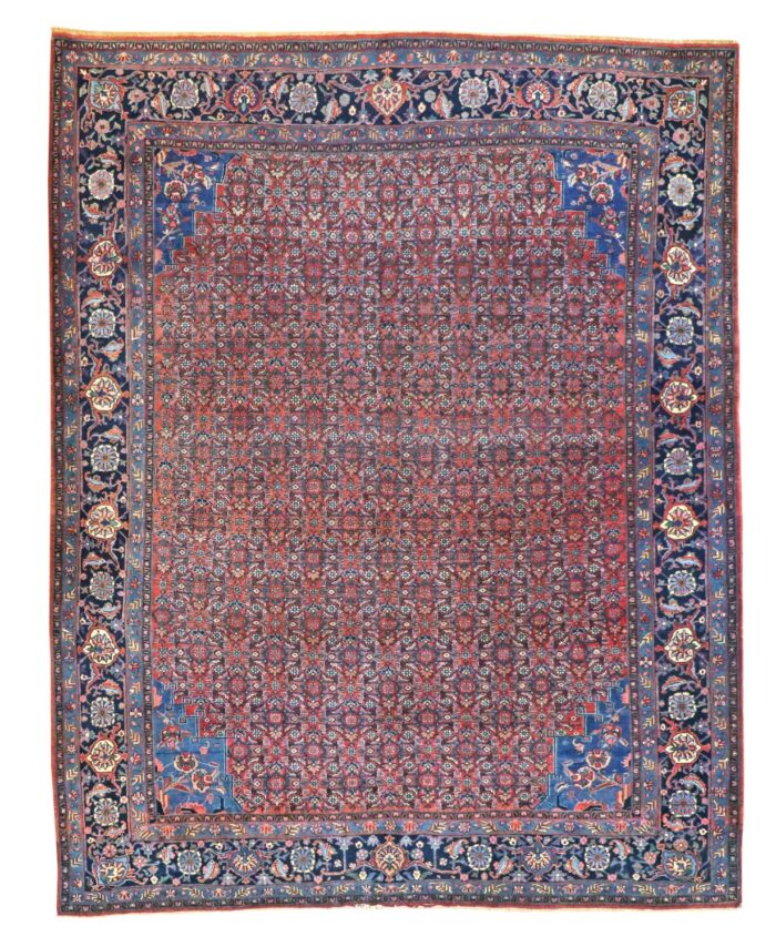 9 x 12 Bijar Persian Area Rug full size - pineville rug gallery - charlotte nc