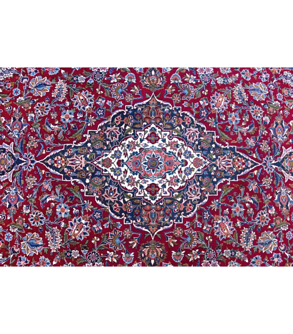 9 x 12 New Kashan Wool Area Rug for sale - pineville rug gallery - charlotte nc