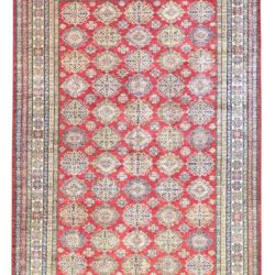 9 x 12 New Kazak Pakistan Wool Marvelous Area Rug Full size - pineville rug gallery - charlotte nc