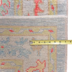 4 x 5 Oushak Turkish Oriental Area Rug Measurement Details - pineville rug gallery - charlotte nc