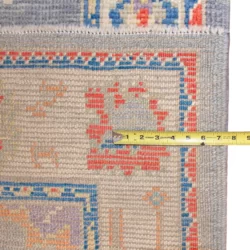 4 x 6 Oushak Turkish Wool Oriental Area Rug Measurement Details - pineville rug gallery - charlotte nc