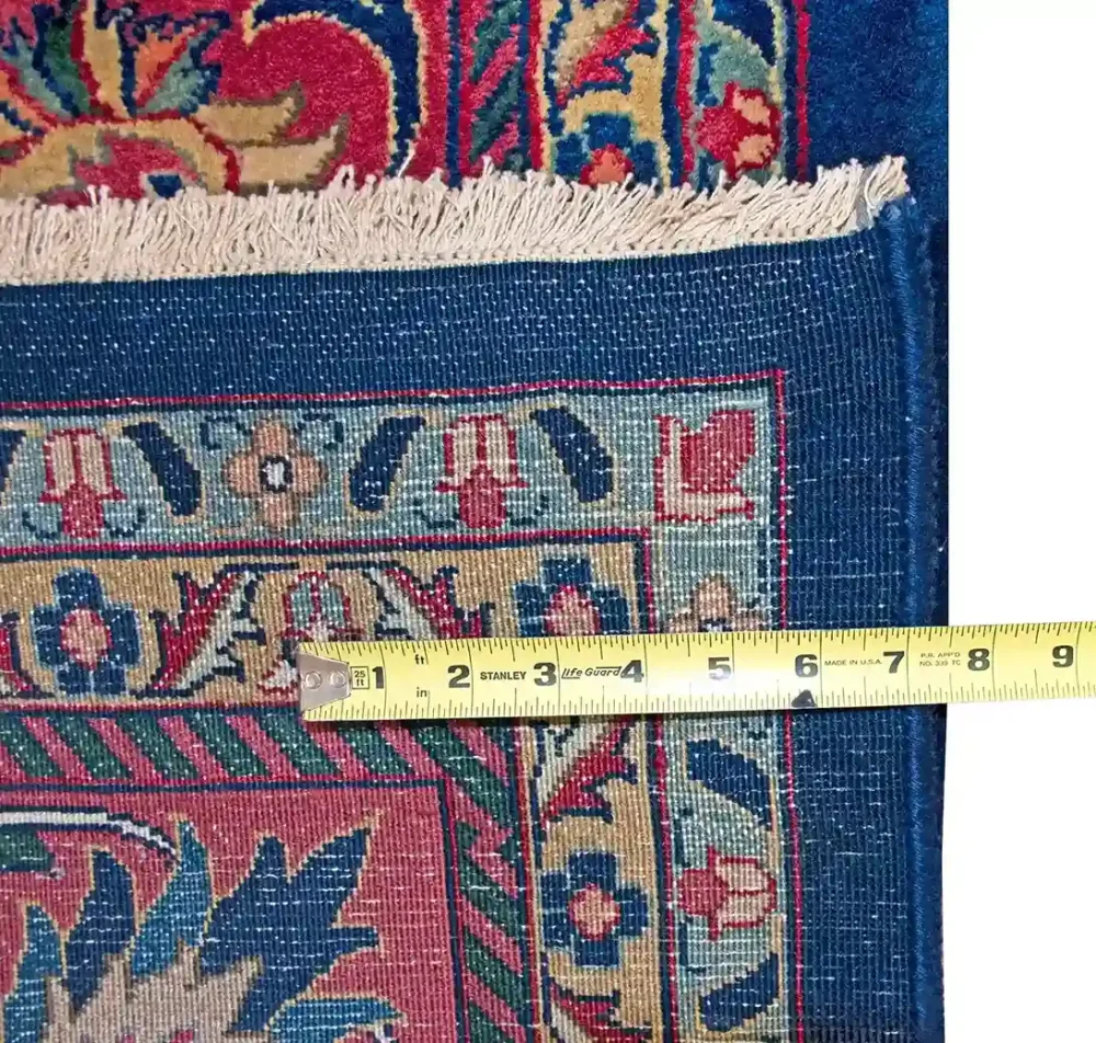 9 x 12 New Sarouk Indian Wool Area Rug