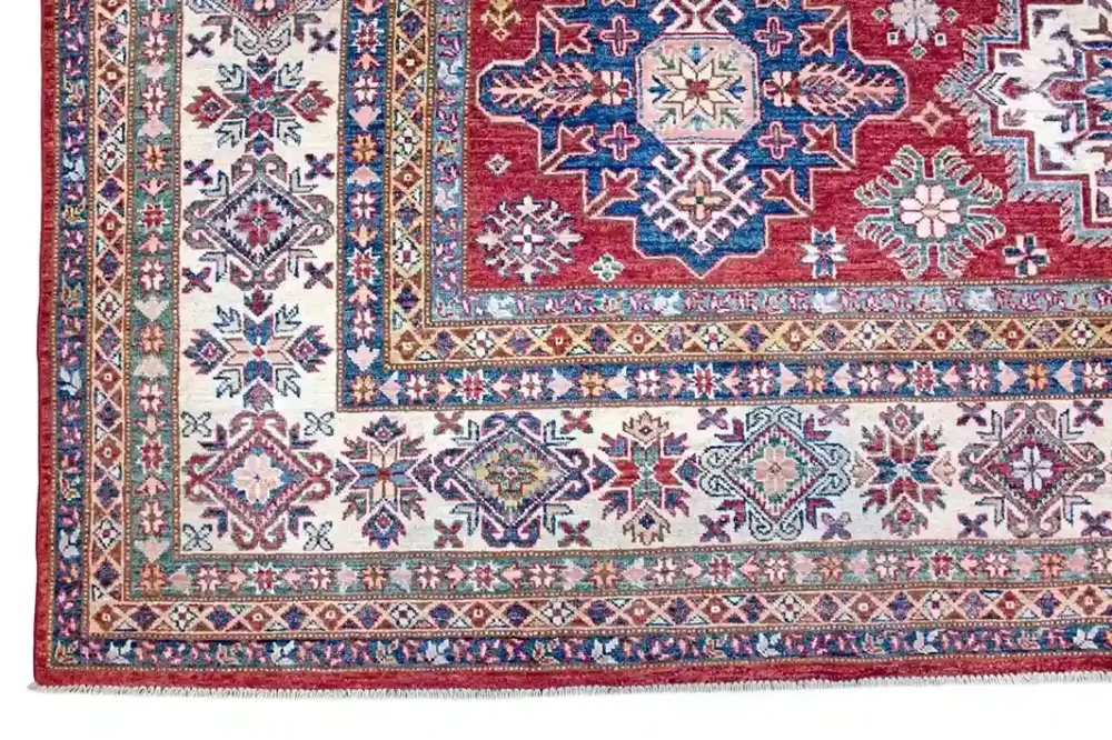 9 x 12 New Kazak Pakistan Wool Luxurious Area Rug