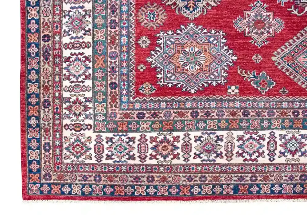 9 x 12 New Kazak Pakistan Wool Opulent Area Rug