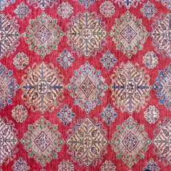 9 x 12 New Kazak Pakistan Wool Marvelous Area Rug Details - pineville rug gallery - charlotte nc
