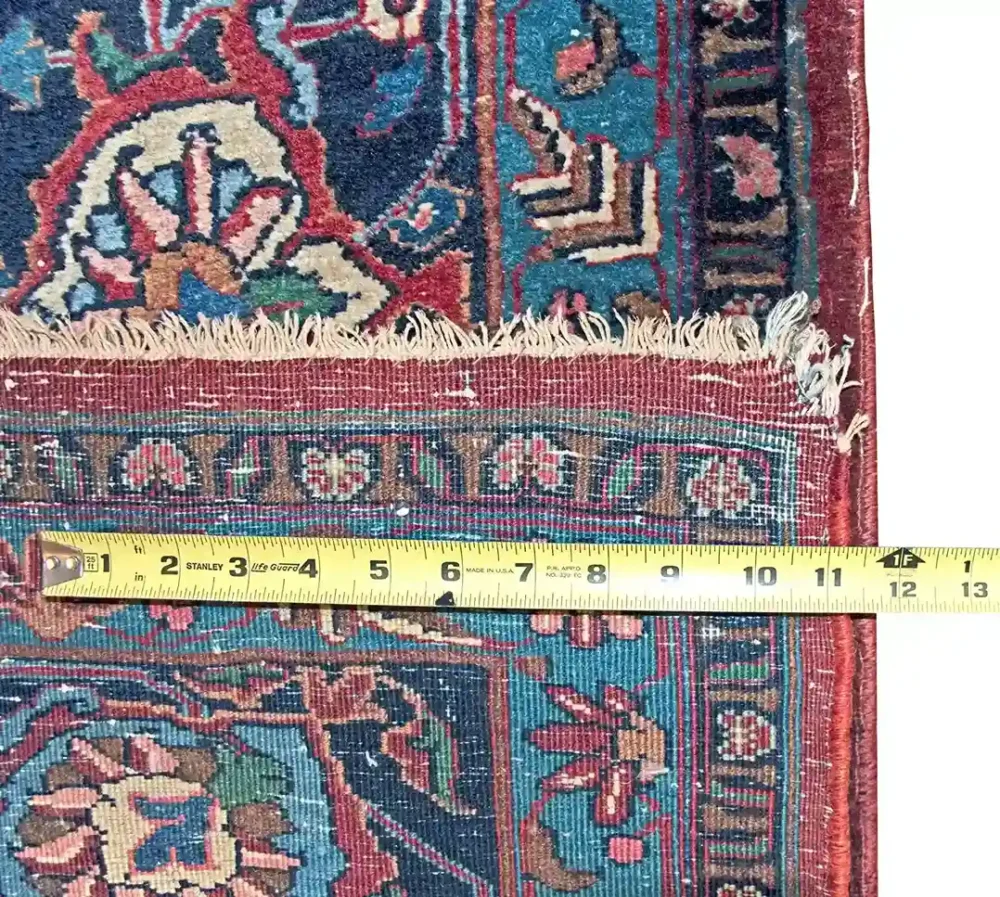 9 x 12 Bijar Persian Area Rug length - pineville rug gallery - charlotte nc