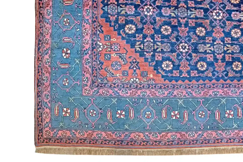 9 x 12 Old Bijar Persian Wool Area Rug