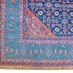 9 x 12 Old Bijar Persian Wool Area Rug