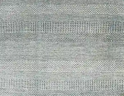 9 x 12 Handmade In India Genuine Oriental Area Rug Design Detail - pineville rug gallery - charlotte nc