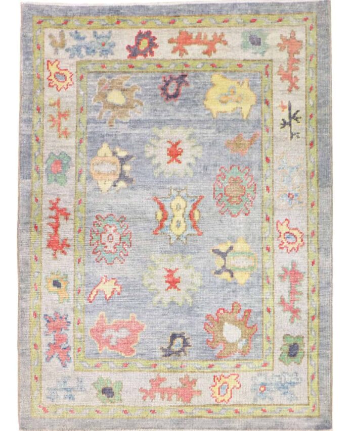 4 x 5 Oushak Turkish Oriental Rug