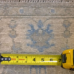 3 x 10 Wool Oushak Runner Rug Measurement Details - pineville rug gallery - charlotte nc